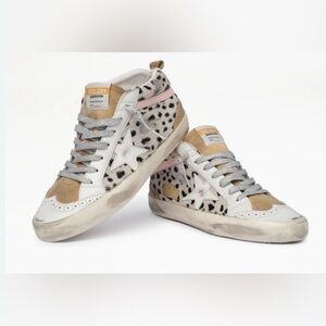 Golden Goose Women's Spotted High-Top Sneakers